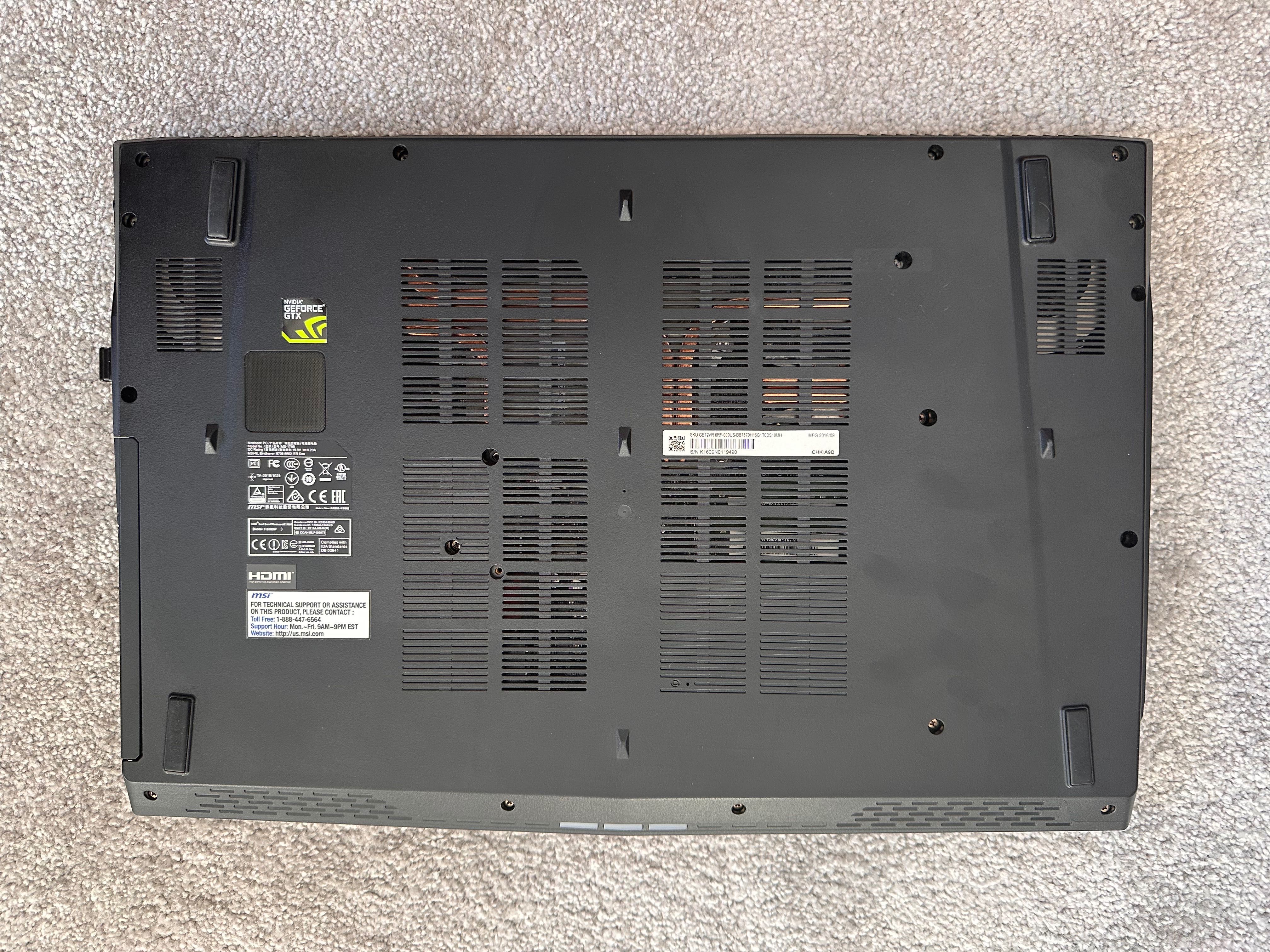 Laptop Gamingowy. MSI 17.3" GE72VR Apache Pro-009 Intel Core i7