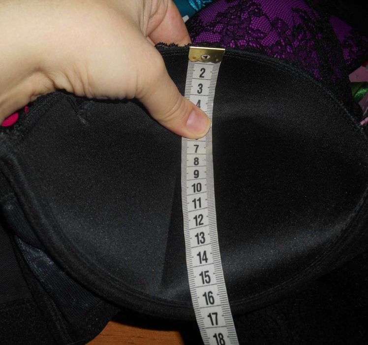 бюстгальтер бюстик чорний пуш-ап 36 (80) DD New Look