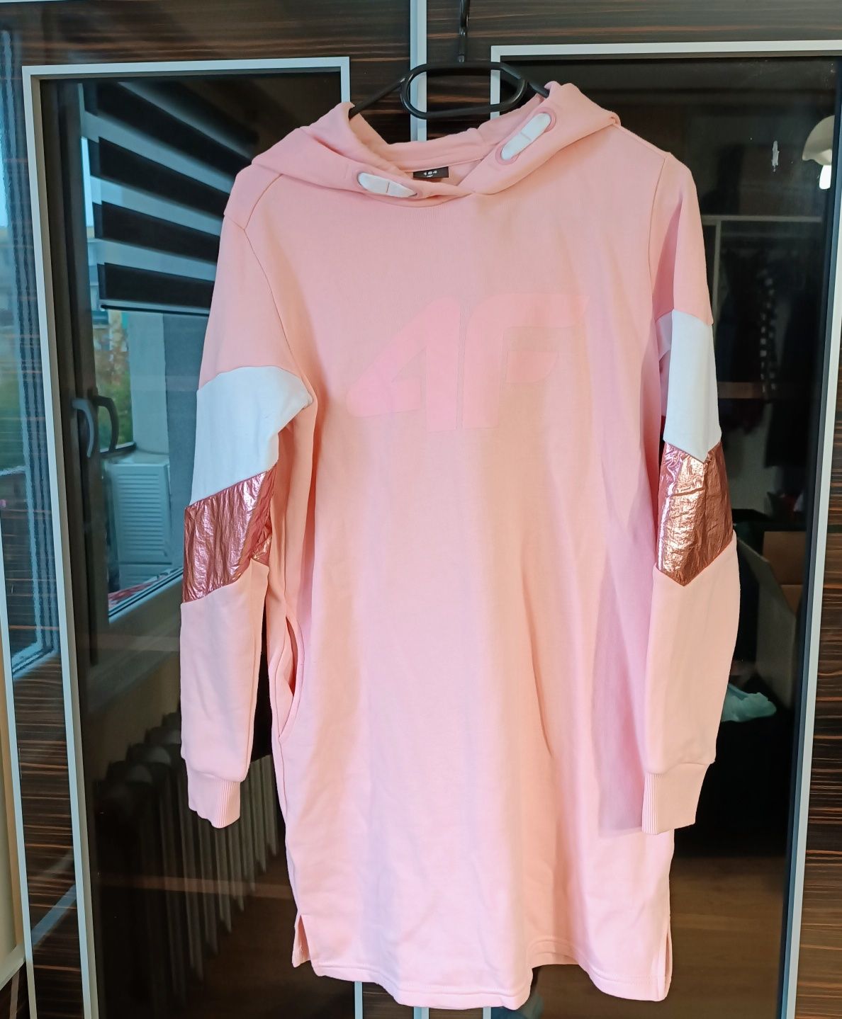 Tunika 4F bluza damska 164-S brzoskwiniowy