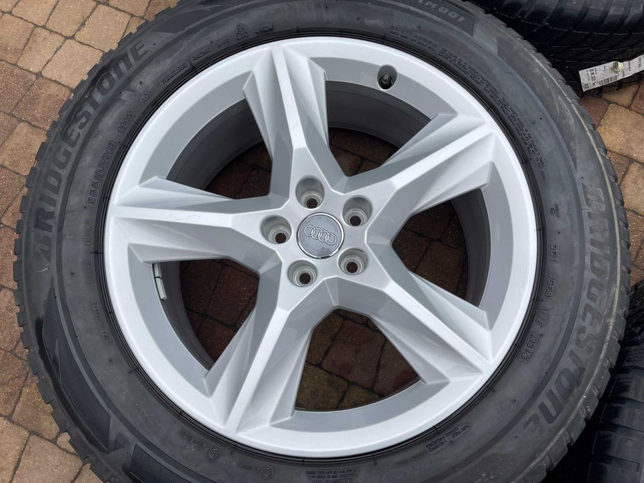3720. Koła zimowe Audi Q7 4M oryginalne 5x112 ET28 255/55/19 7/7.5mm