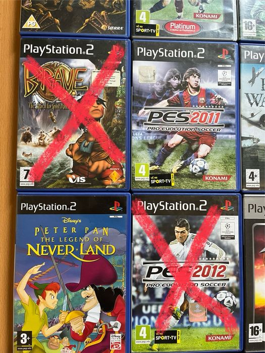 Jogos Playstation 2 em ótimo estado