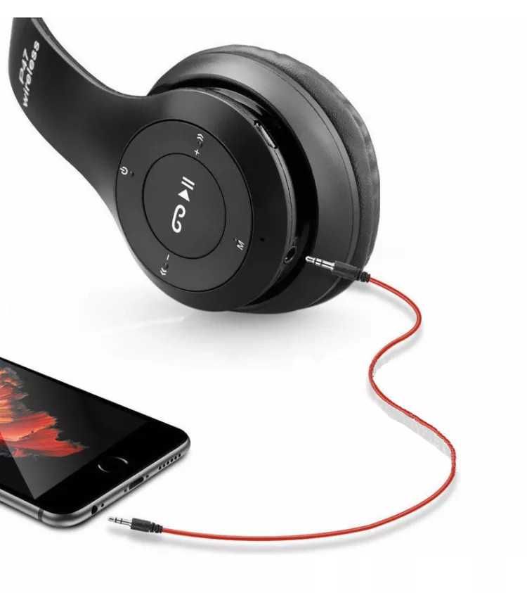 Słuchawki BEZPRZEWODOWE TWS Bluetooth Mikrofon MP3 Rozmowy Radio