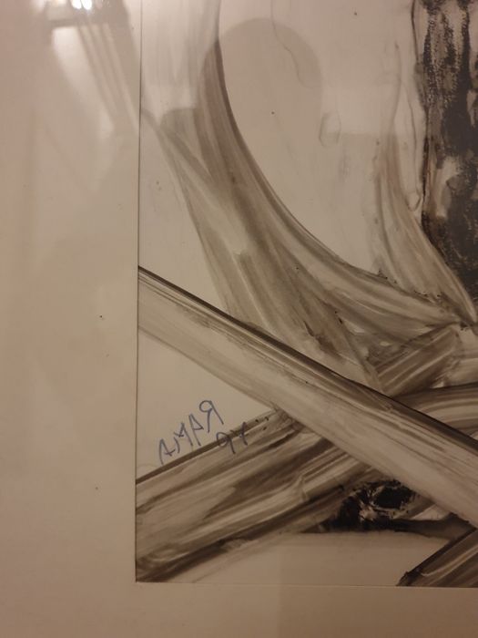 Pintura original do pintor Rama