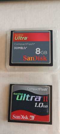 Cartões CompactFlash SanDisk LER