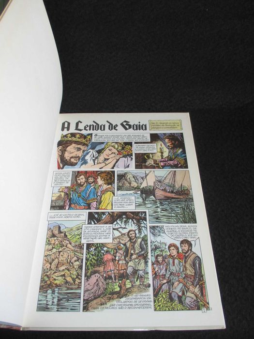 Livro A Lenda de Gaia A Dama Pé-de-Cabra Lendas de Portugal em BD