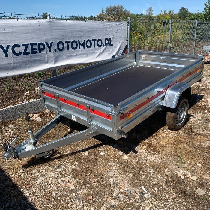 Przyczepa resorowana TEMARED PRO 263x150 750 DMC dostawa cała Polska