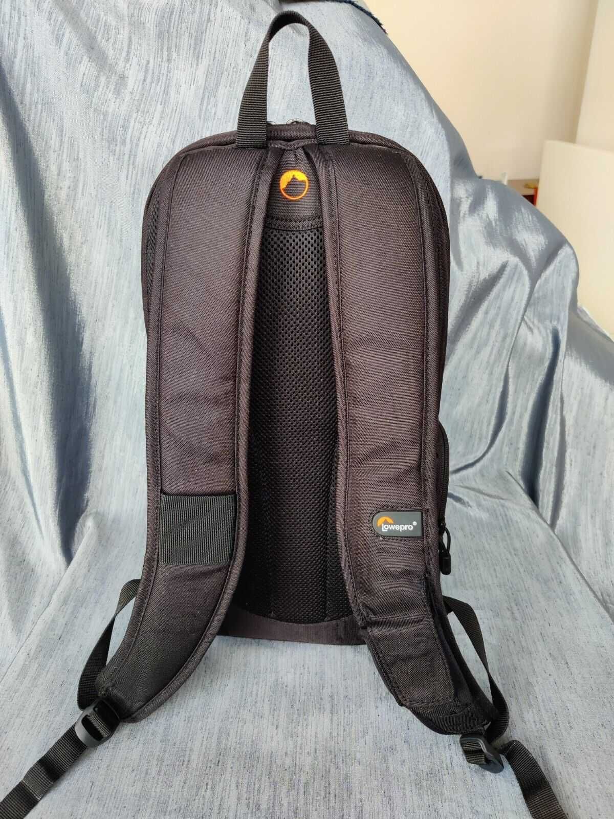 Lowepro Preto Mochila Câmera Alça Acolchoada Mala Bolsa Camera Bag