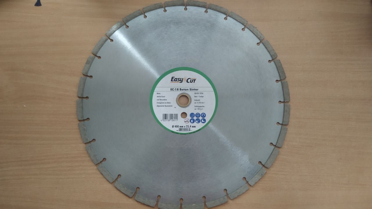 Диск алмазный сегментный 400х25.4х10мм CEDIMA 10000888 EC18; Easy-Cut