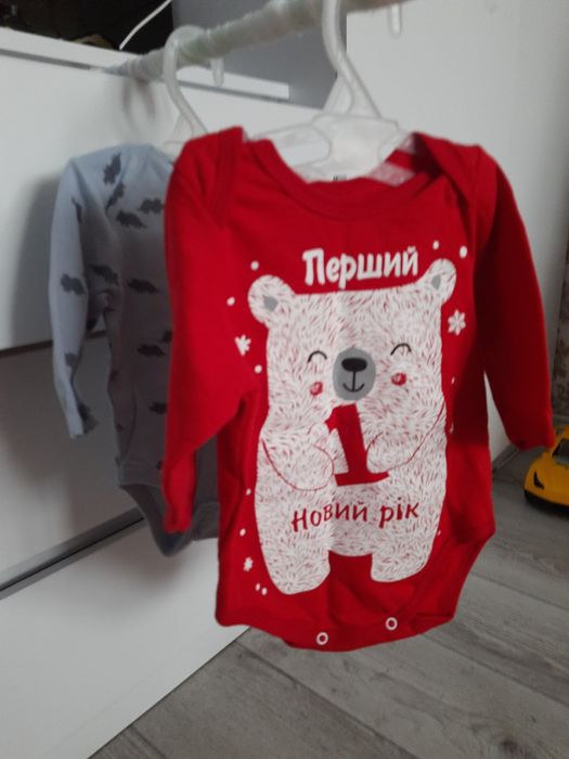Боді утеплений, next, carters. Перший новий рік боді