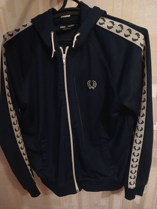 Зіп худі Fred Perry на лампасах