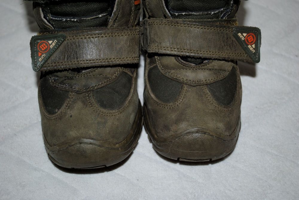 Ботинки Minimen натуральная кожаные нубук замш зимние овчина 27 угги