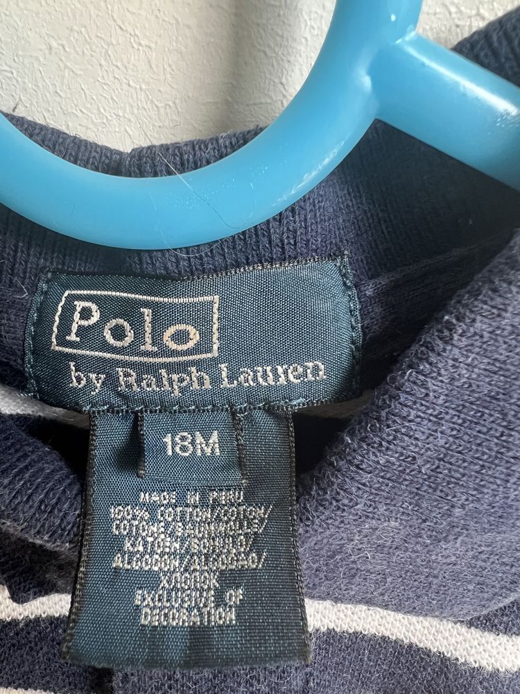 Koszulka polo ralph lauren paski 86 18 msc