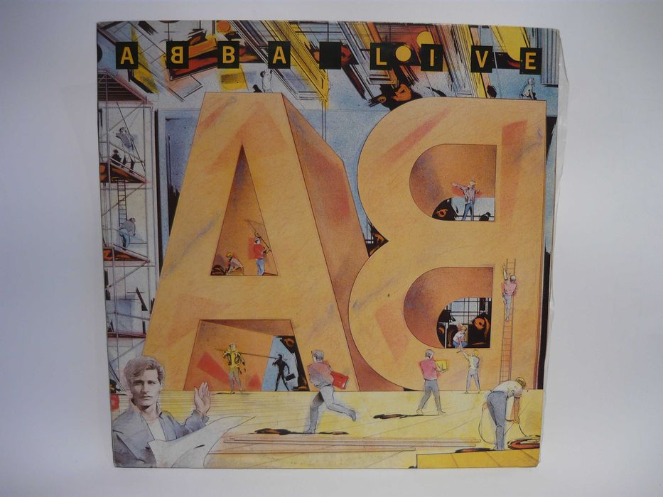 ABBA Live winyl retro