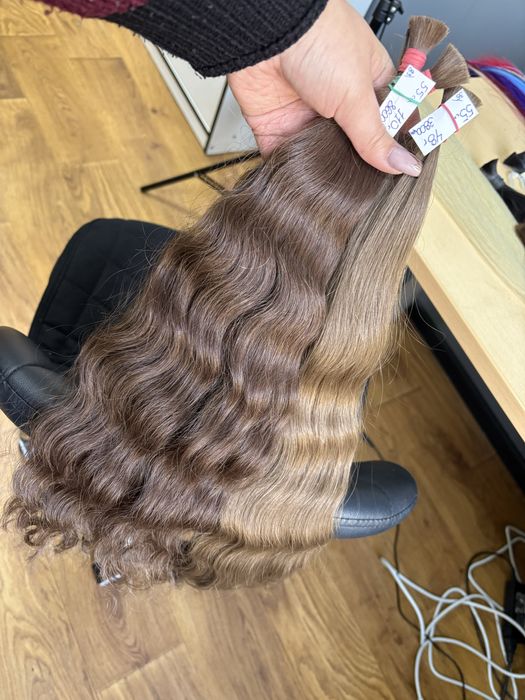 Волосы натуральные разные для наращивания, волосся