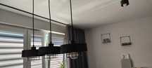 Lampa wiszącą nad stół