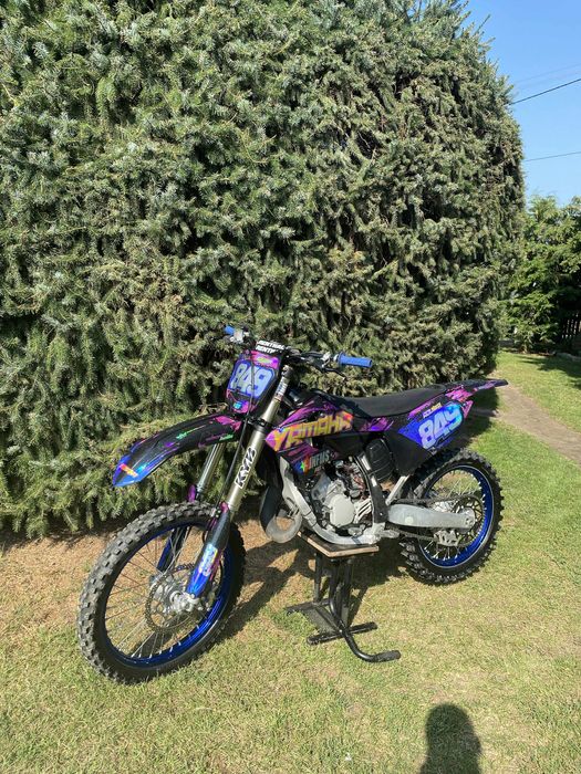 Yamaha yz 125 22r świeżo po serwisie - gotowa do jazdy vforce4r