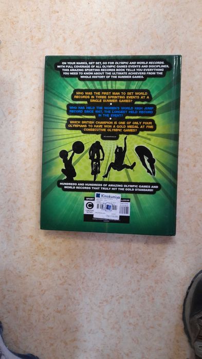 Livro Didatico Olympic and World Records Capa Dura