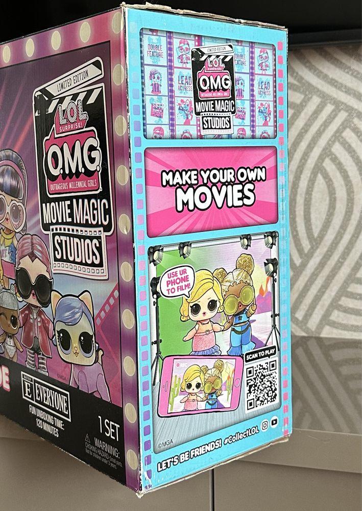 Кукольный набор LOL Surprise Movie Magic Волшебный киносюрприз