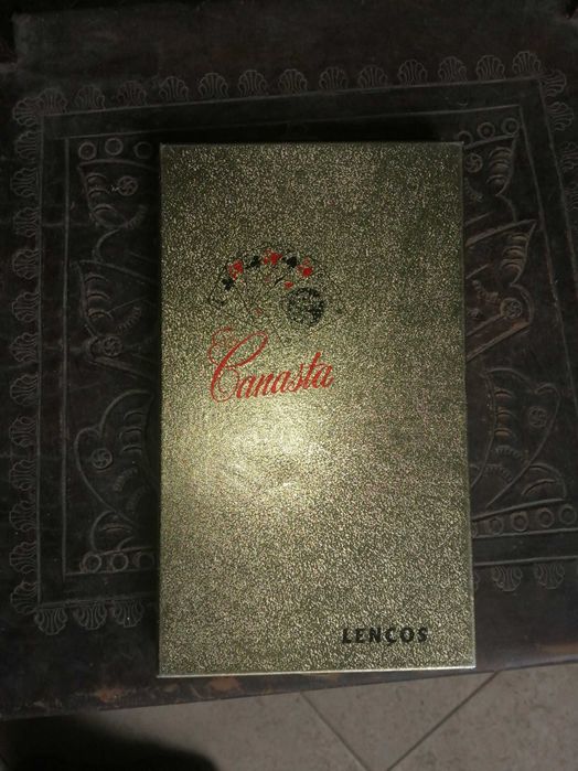 conj 9 lenços de bolso vintage , Canasta , algodao egipçio