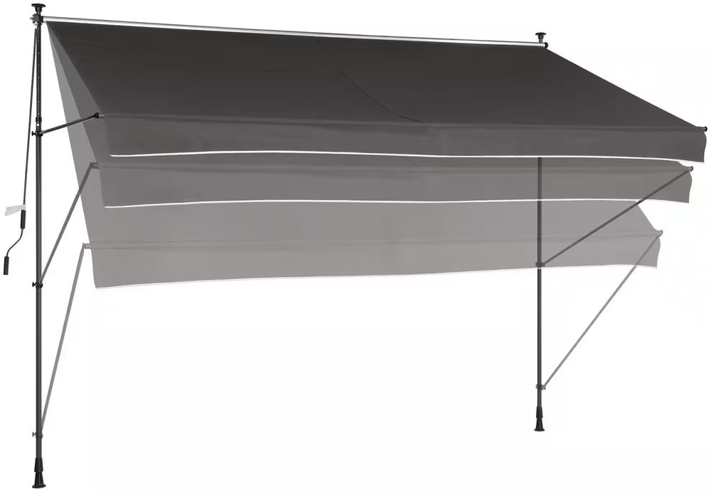 Markiza rozporowa 400x150 cm