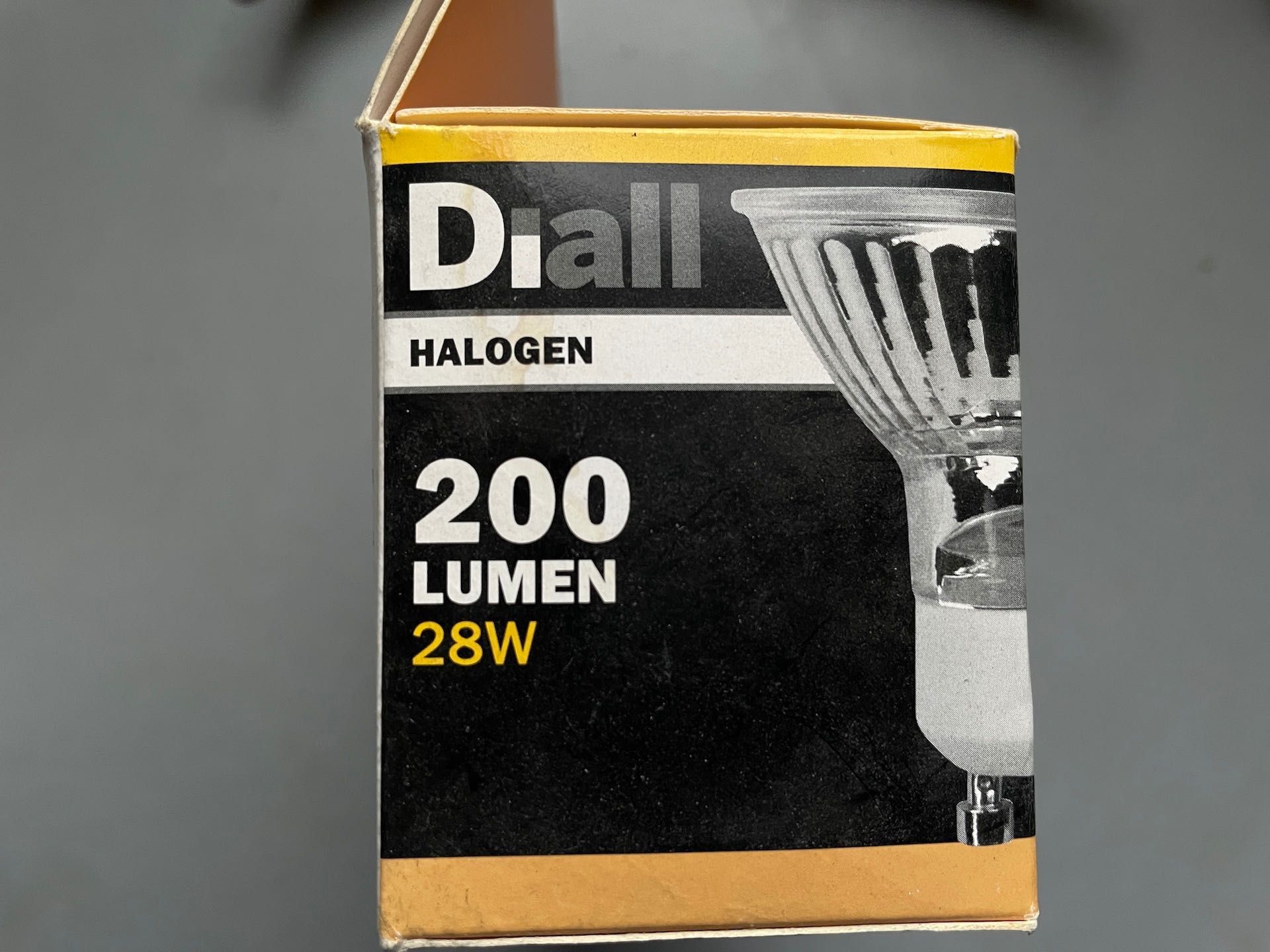 Żarówka GU10 Diall halogen 28W 200 lumen 1 sztuka