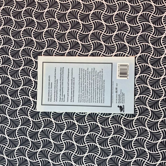 The Sayings of John Keats