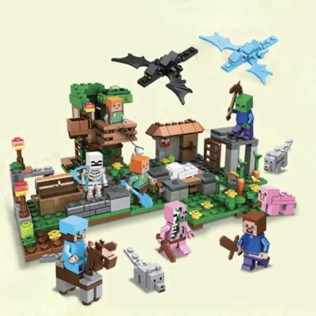 Конструктор Майнкрафт лего Minecraft  My World Варден Шахта