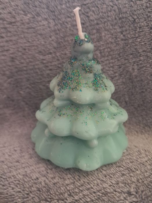 Świeca sojowa choinka