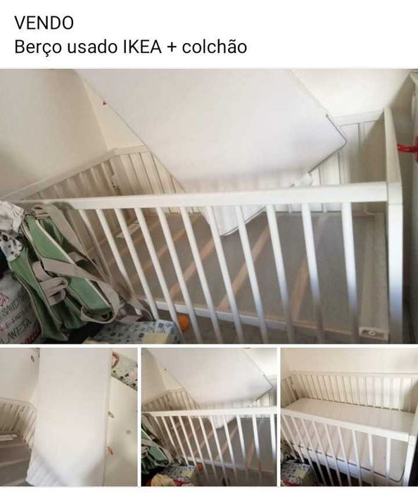 Berço e jogo de berço