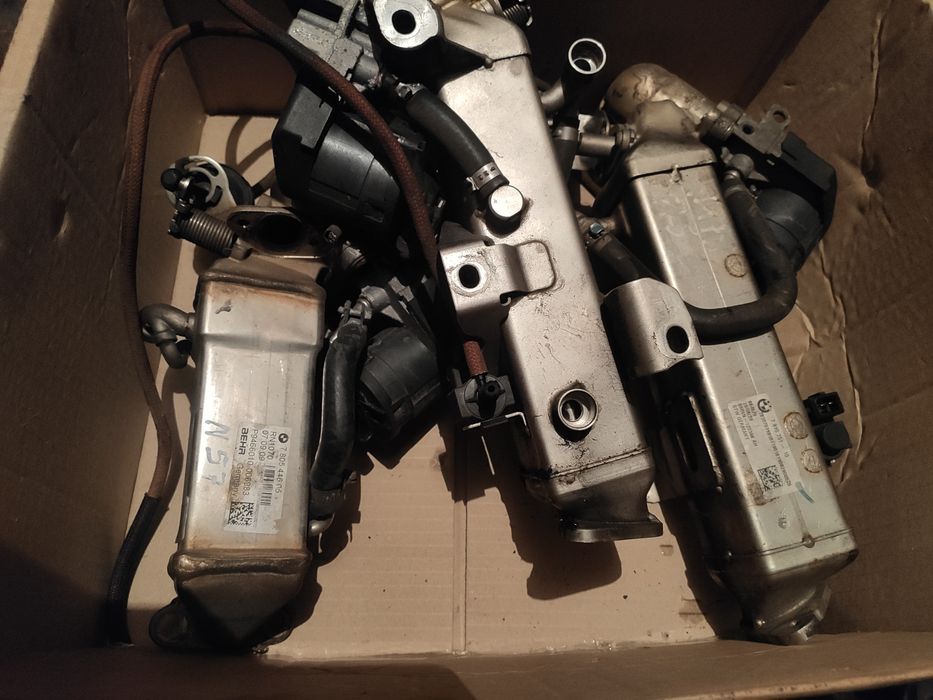 Радиатор EGR с двигателя BMW  N47N.