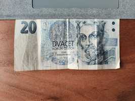Banknot 20 Koron Czeskich 1994 - Dvacet Korun českých 1994