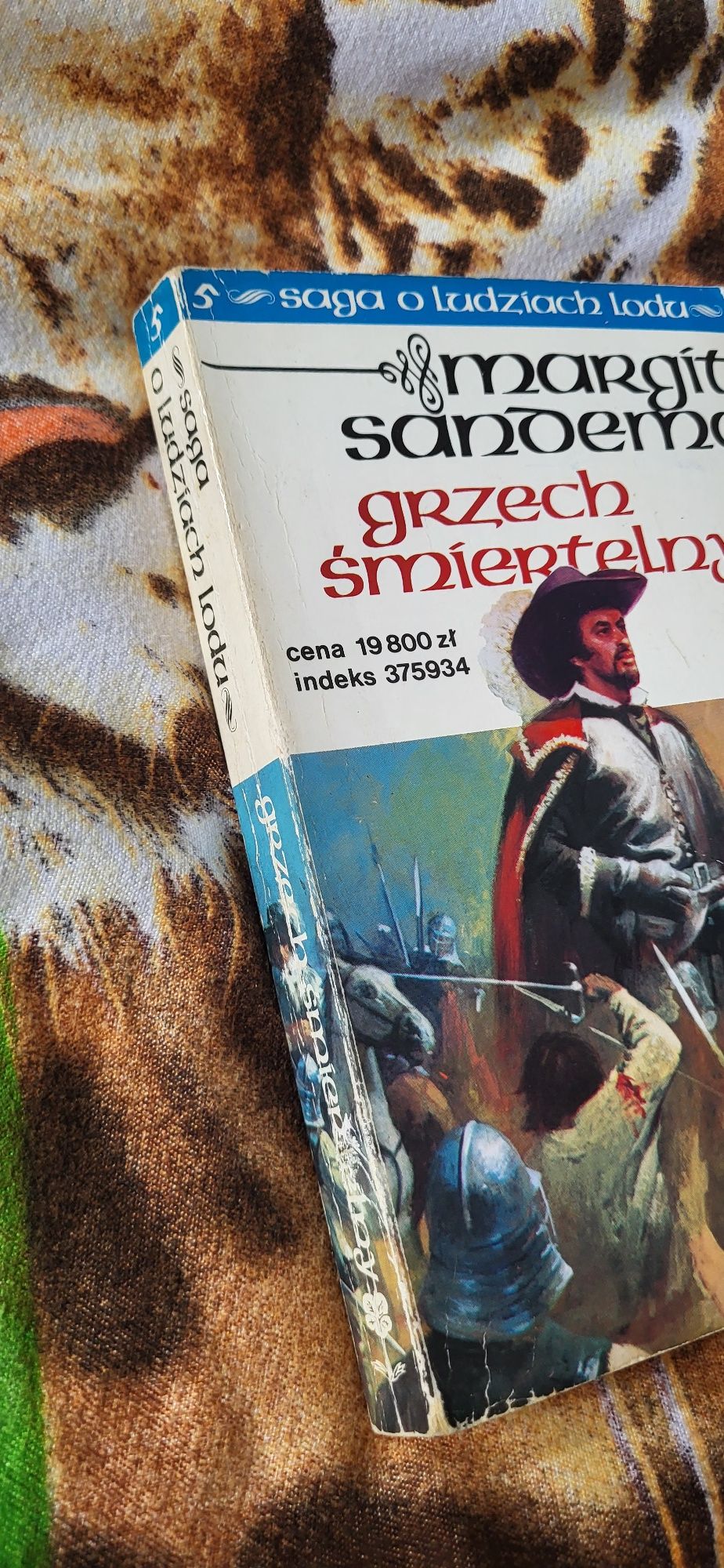 Grzech śmiertelny Saga o ludziach lodu 5  Anna Marciniakówna 1992 r