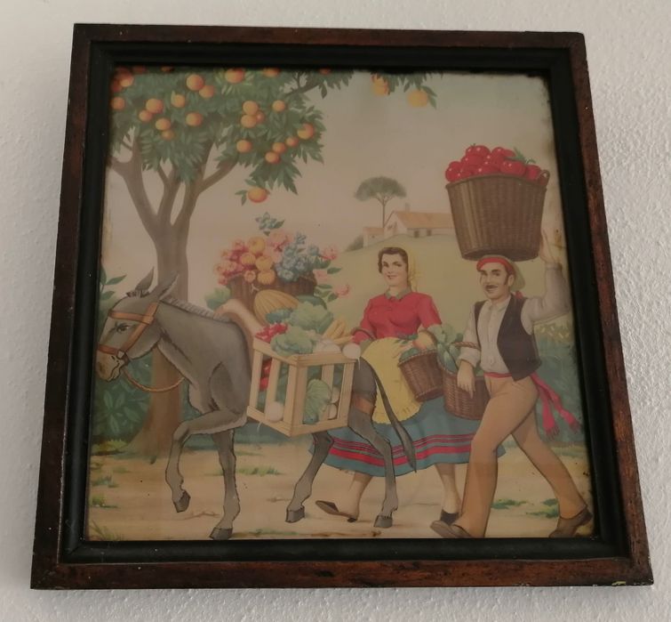 antiga litografia, 39x37