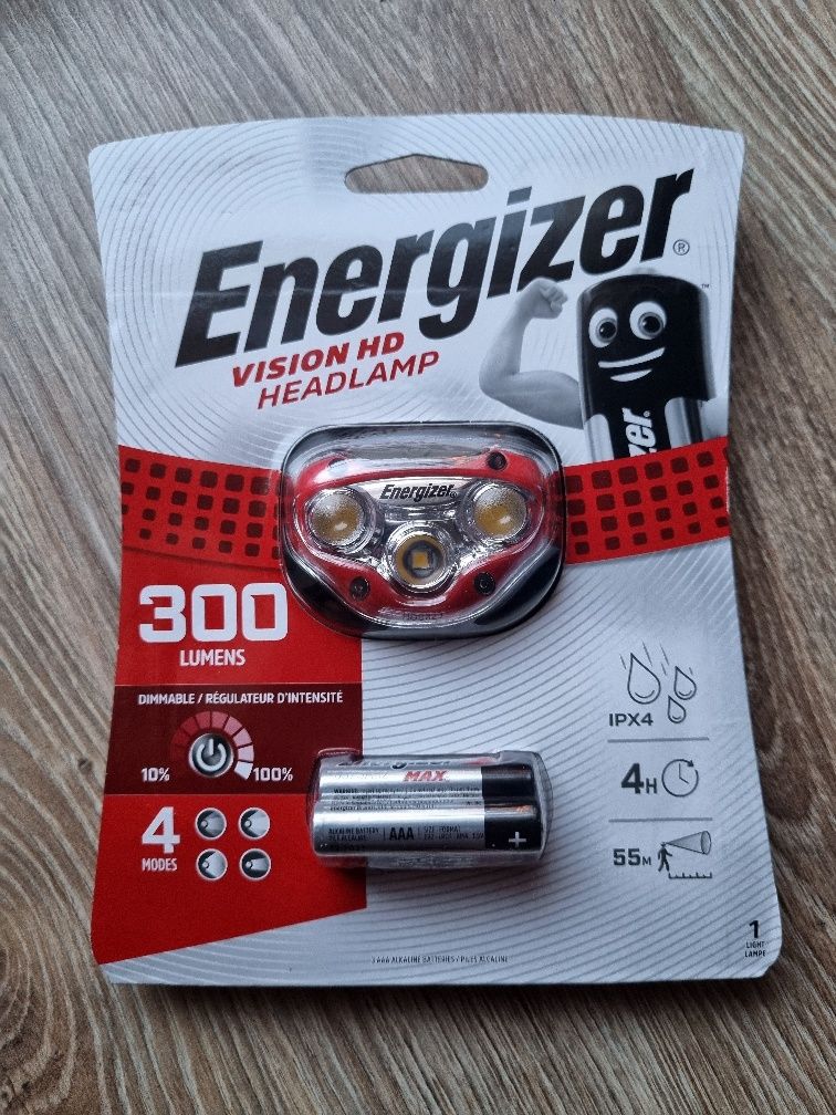 Latarka czołowa energizer