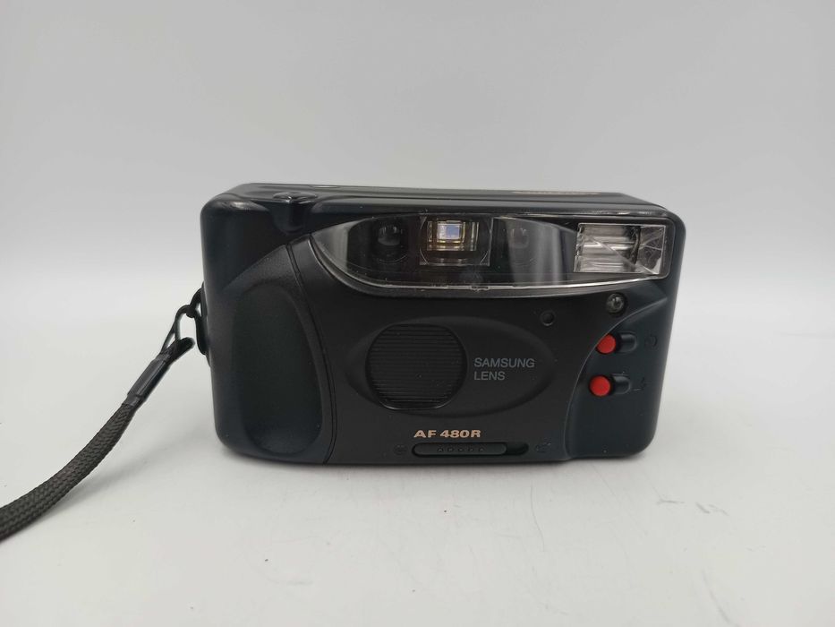 Analogowy aparat fotograficzny Samsung AF 480R w etui