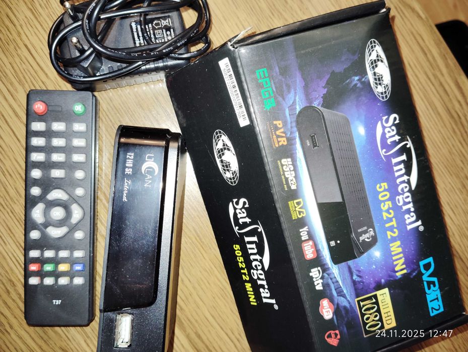 Т2 ресивер тюнер SatIntegral 5052T2 mini