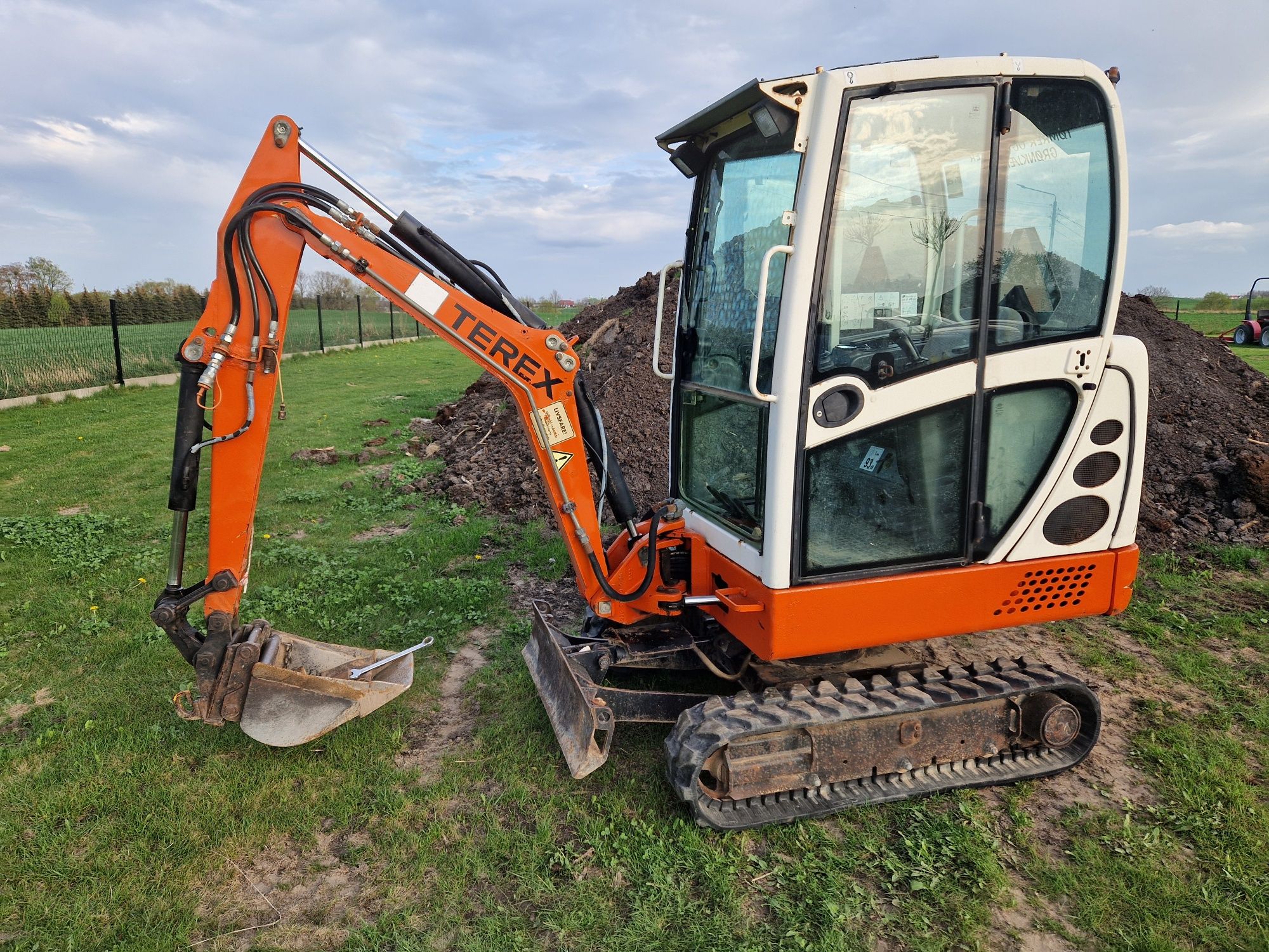 Minikoparka Kubota Terex TC 16 2007r