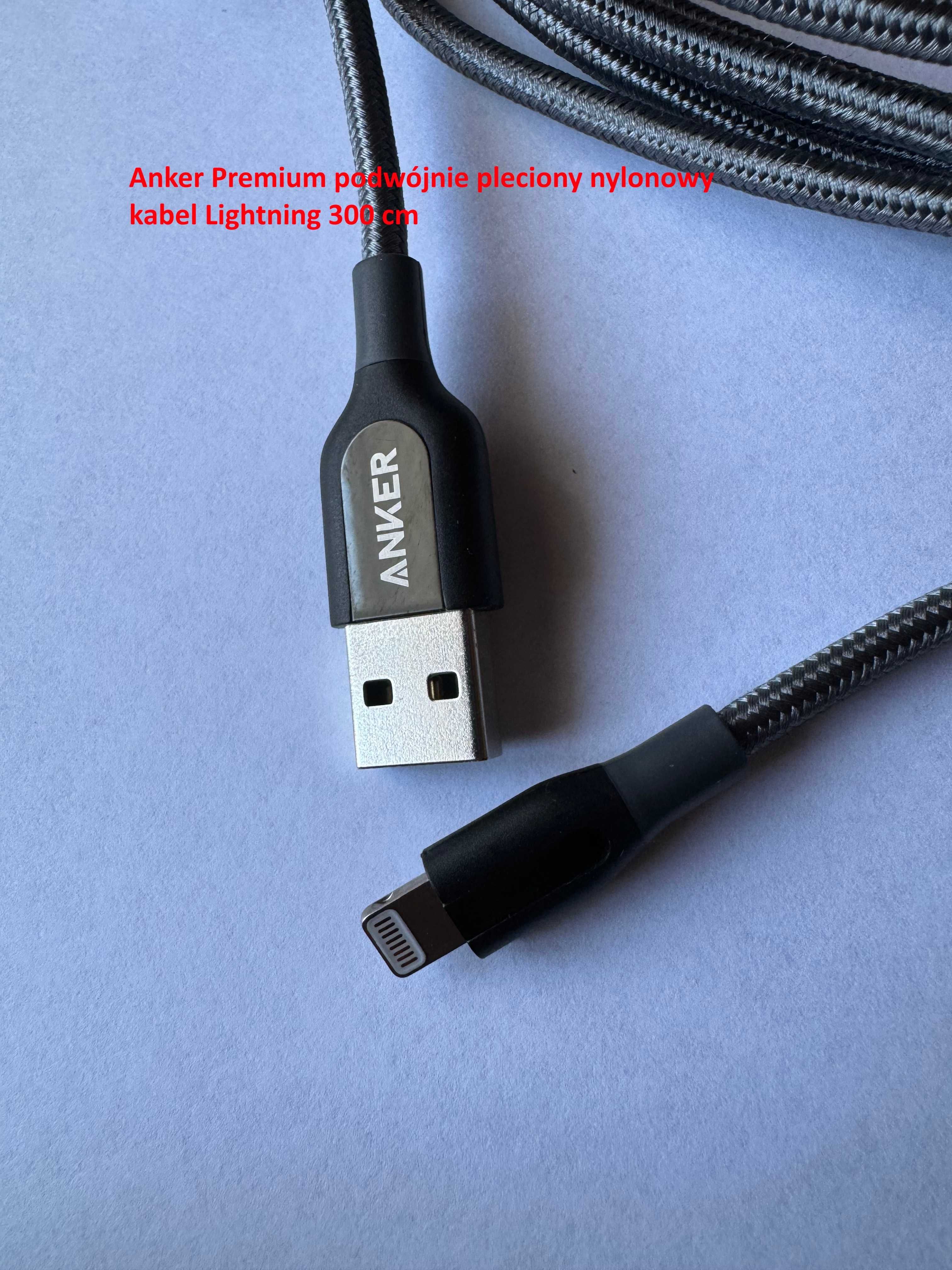 ANKER kabel lightning 1,8mtr, 3mtr Iphone, microUSB 0,9mtr