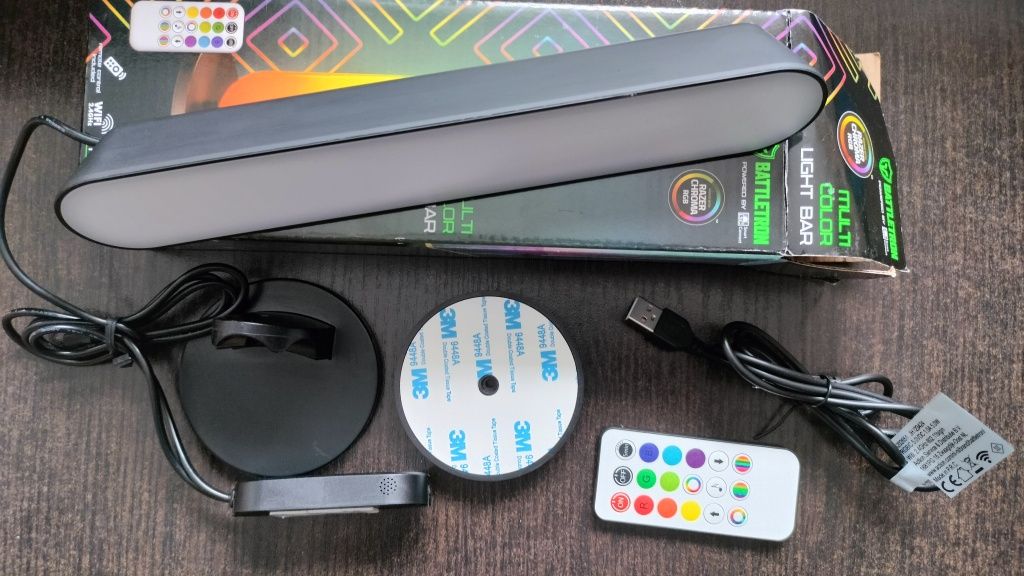 Łapka słupek świetlny Multicolor light bar RGB Battletron