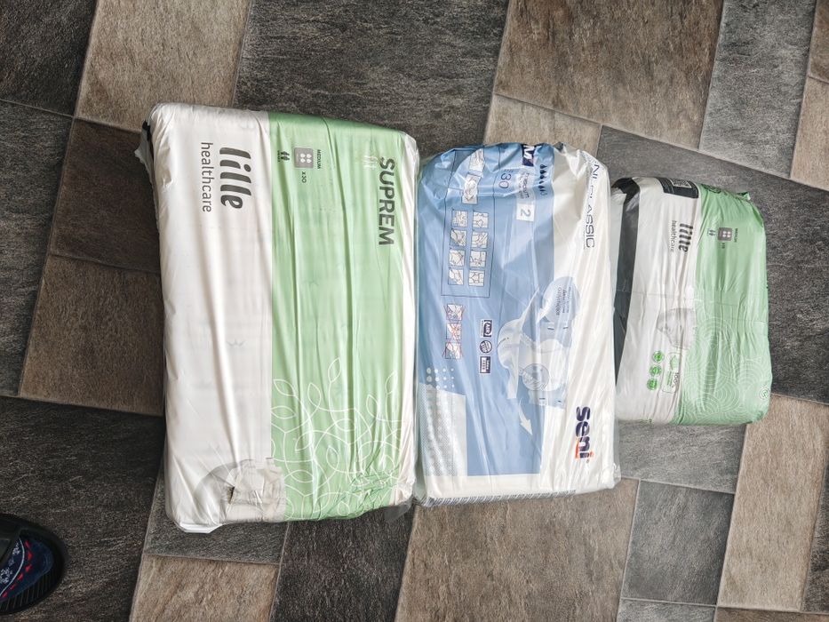 Pieluchomajtki pampersy dla dorosłych Lille maxi supremfit, seni class