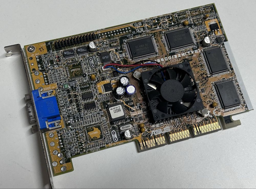 ASUS GeForce 256 AGP-V6600 32MB – Retro