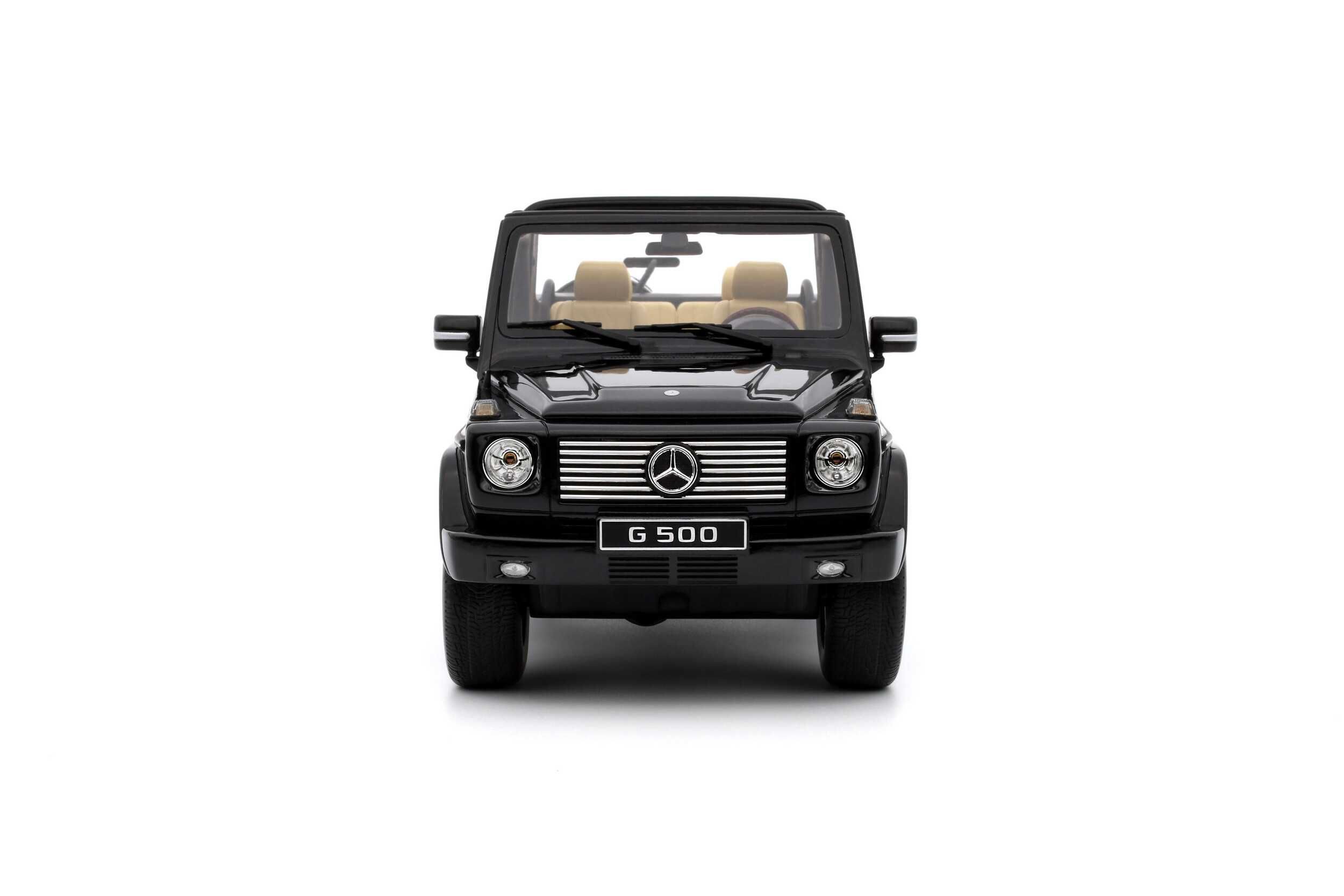 Mercedes-Benz G500 Convertible Obsidian Black Otto 1:18