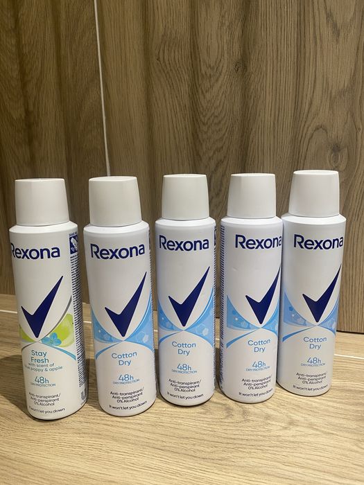 Zestaw dezodorantów Rexona