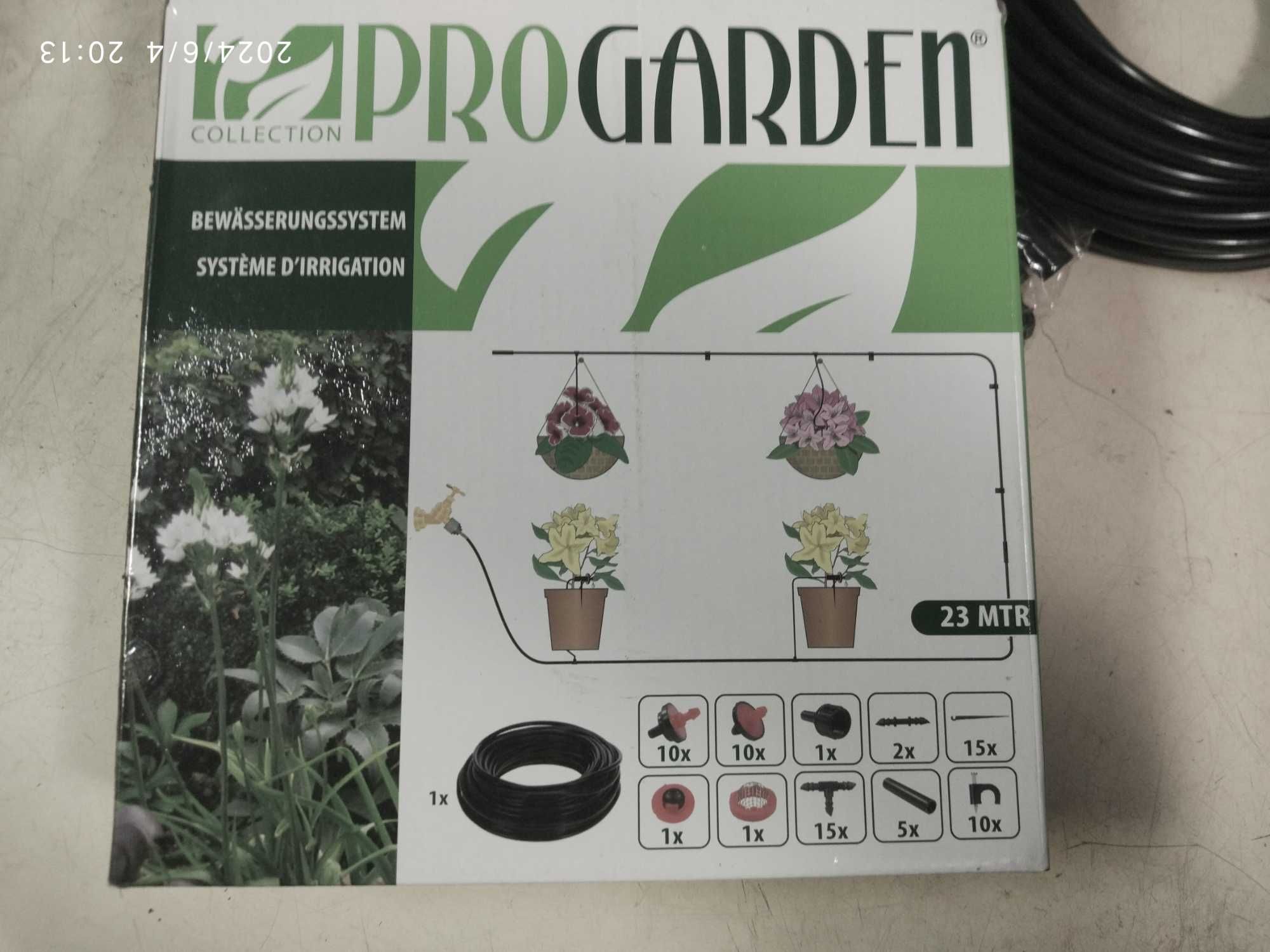 Капельный полив PROGARDEN для горки и кашпо
