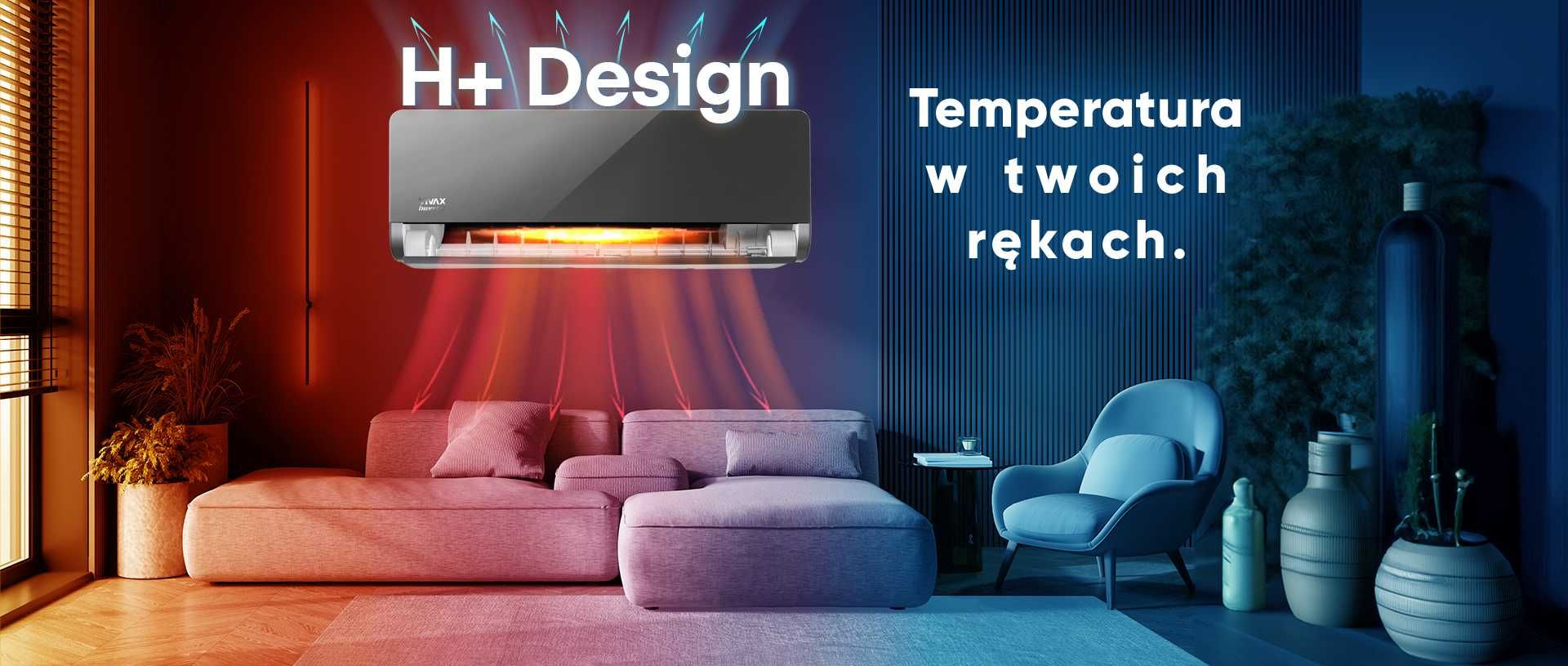 Klimatyzacja Pompa Ciepła Premium Vivax h+ 3,5KW A+++ z montażem śląsk