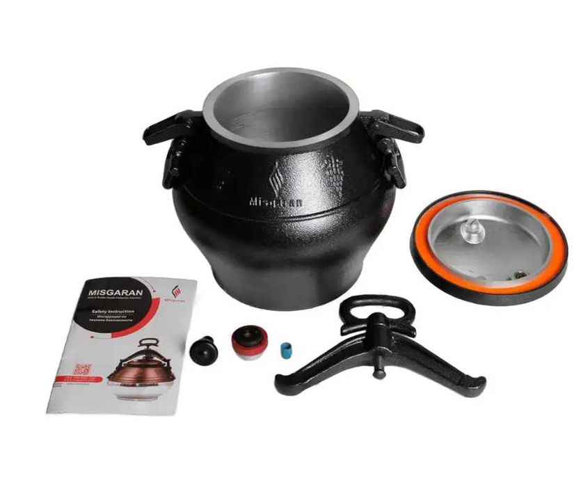 Казан-скороварка 2в1 Misgaran 10л | Швидке приготування, польова кухня