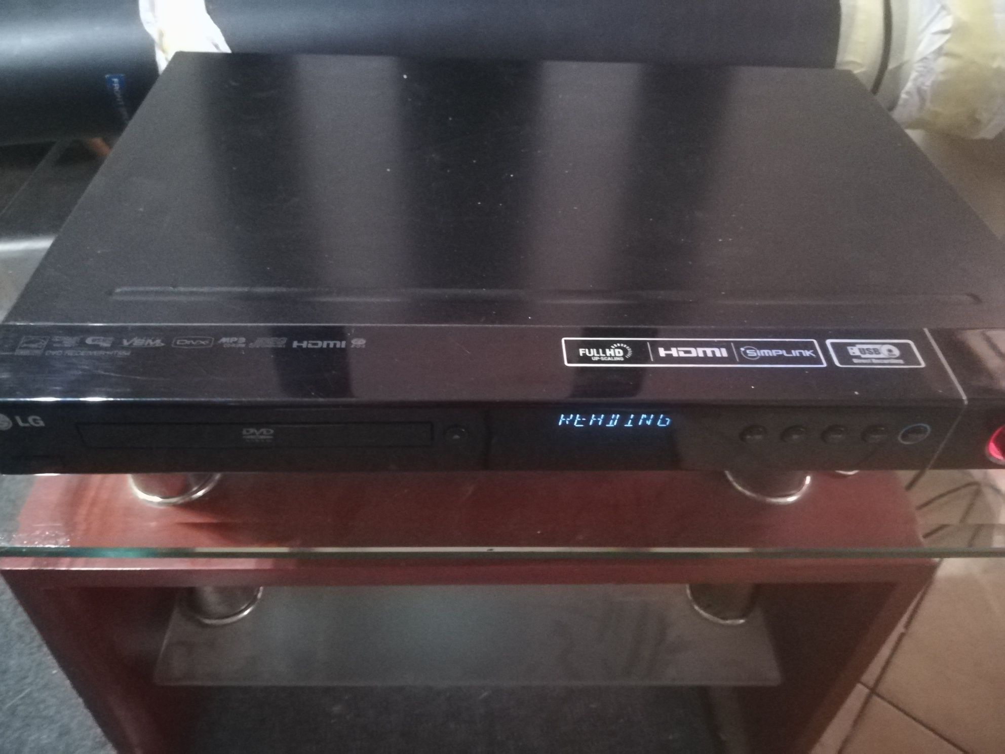 Kino domowe LG DVD Ht554 Th- D0 + 4 głośniki  LG + Subwoofer Panasonic