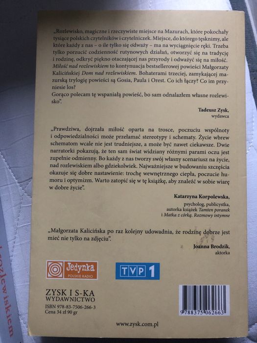 Dom Milosc nad rozlewskiem M.Kalicińska