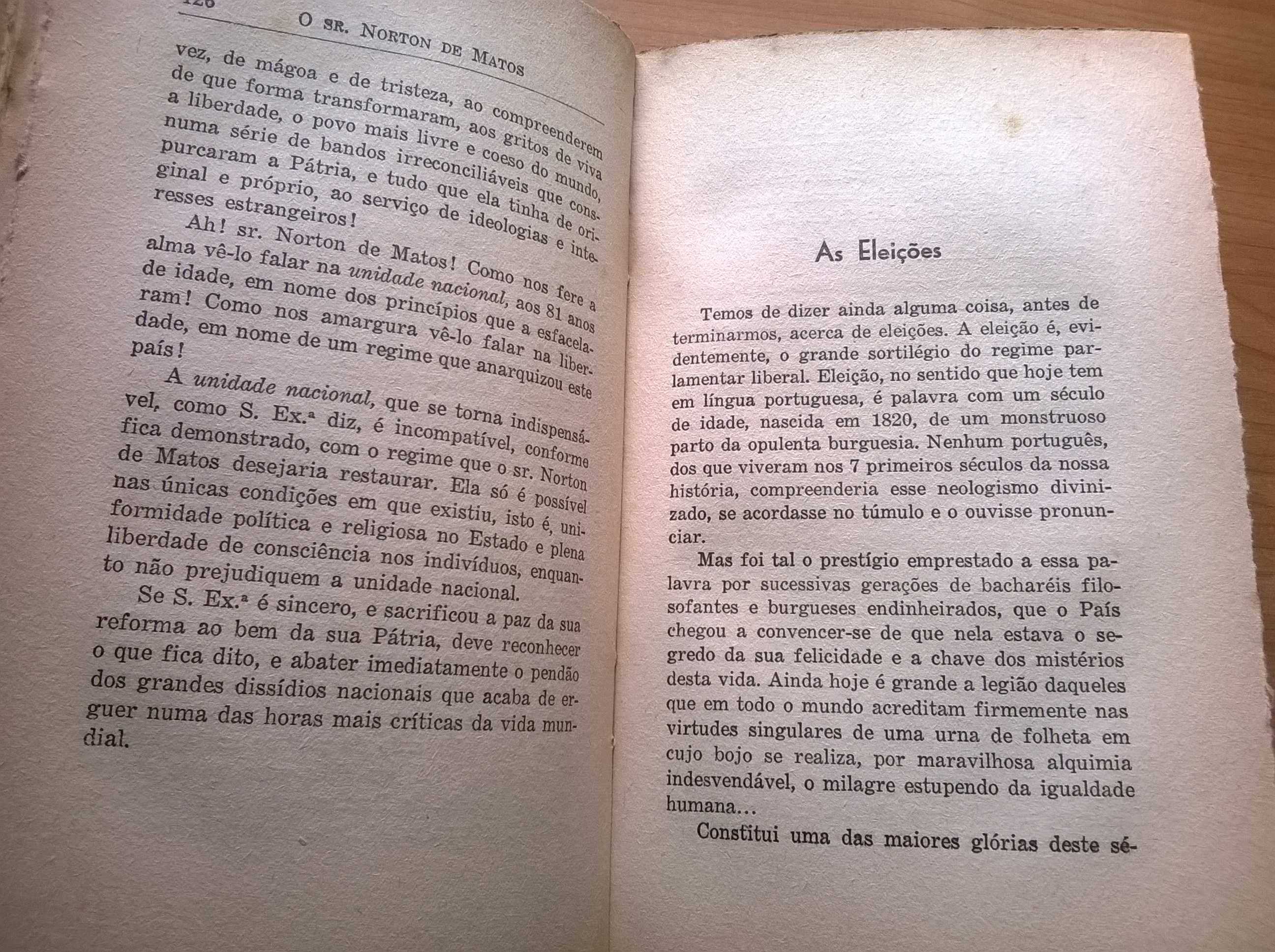 O Sr. Norton de Matos e a sua Candidatura (1.ª ed.) - Costa Brochado