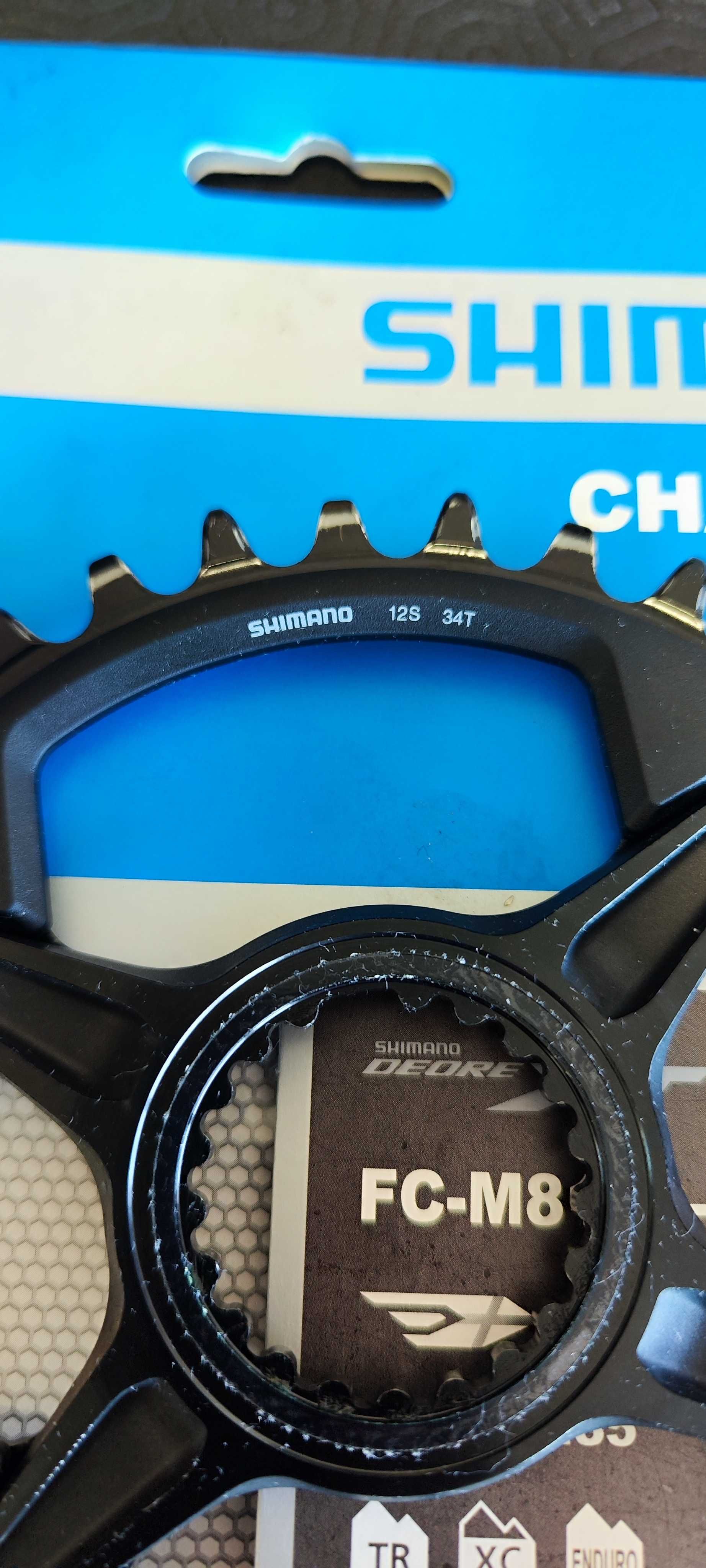 Prato shimano deore XT 34T FC-M8100-1 FC-M8130-1